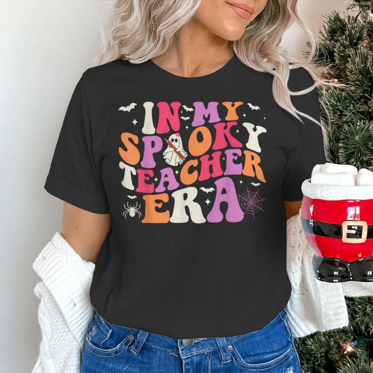 In My Spooky Teacher Era Halloween Teacher Back To School Women's T-Shirt, gift for family, gift for coworker In My Spooky Teacher Era Halloween Teacher Back To School Women's T-Shirt, gift for family, gift for coworker