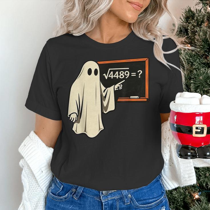 Square Root 67 Ghost Math Teacher 4489 Meme Halloween Women's T-Shirt, gift for family, gift for coworker Square Root 67 Ghost Math Teacher 4489 Meme Halloween Women's T-Shirt, gift for family, gift for coworker