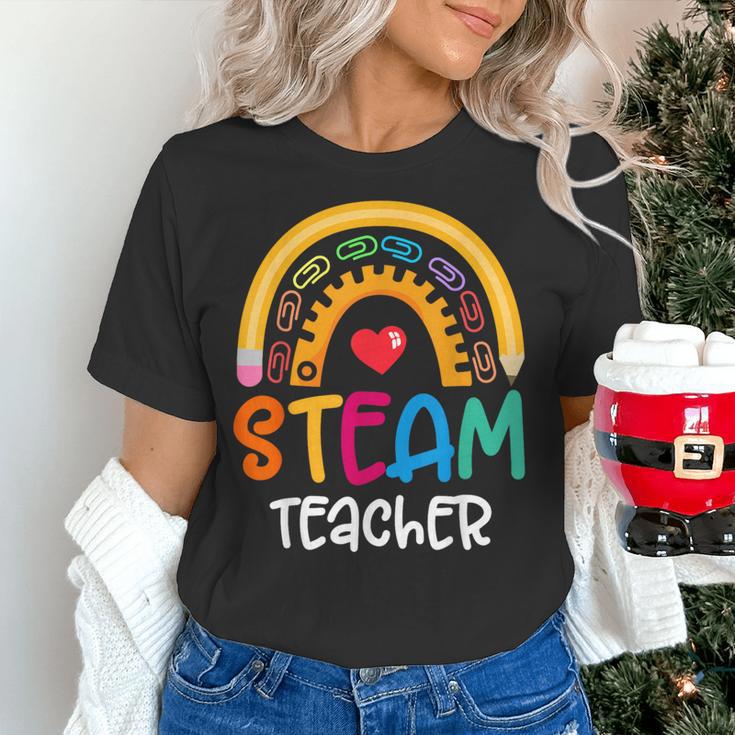 STEAM Teacher Squad Team Crew Back To School STEM Special Women's T-Shirt, gift for family, gift for coworker STEAM Teacher Squad Team Crew Back To School STEM Special Women's T-Shirt, gift for family, gift for coworker
