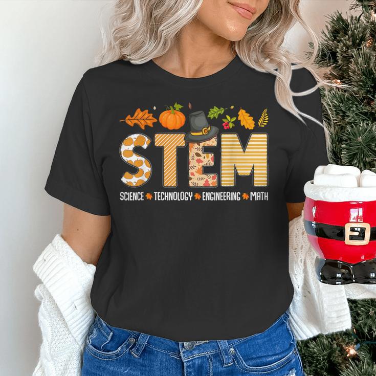 STEM Teacher Thanksgiving Grateful Educator Science Class Women's T-Shirt, Science Teacher Shirts, gift for family, gift for coworker STEM Teacher Thanksgiving Grateful Educator Science Class Women's T-Shirt, Science Teacher Shirts, gift for family, gift for coworker