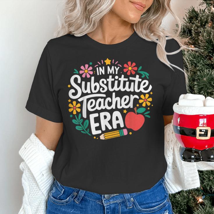 In My Substitute Teacher Era Women's T-Shirt, gift for family, gift for coworker In My Substitute Teacher Era Women's T-Shirt, gift for family, gift for coworker
