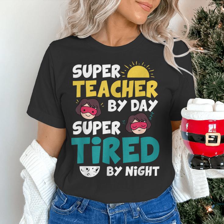 Super Hero Teacher Superheroes Women's T-Shirt, Super Teacher Shirts, gift for family, gift for coworker Super Hero Teacher Superheroes Women's T-Shirt, Super Teacher Shirts, gift for family, gift for coworker