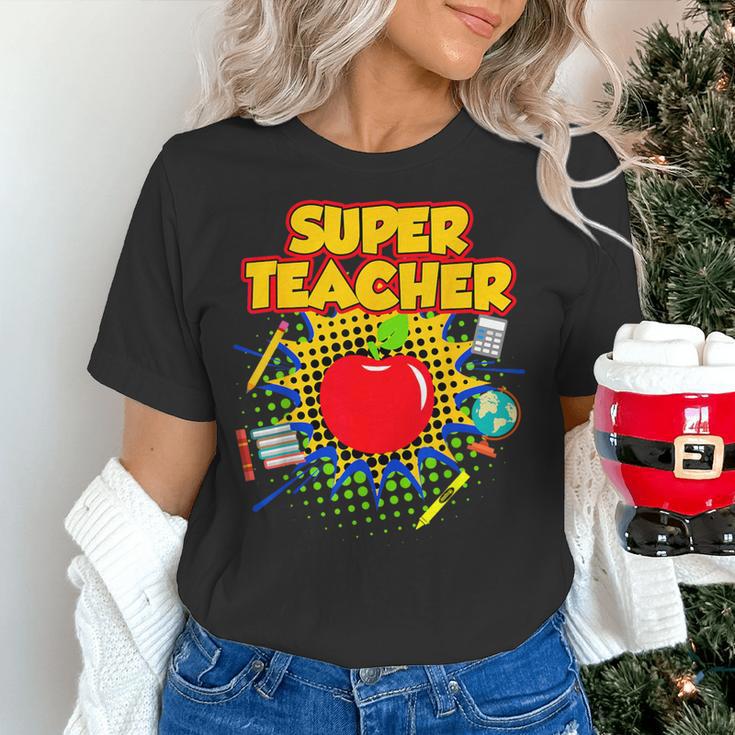 Superhero Teacher Appreciation Teaching Tee Women's T-Shirt, gift for family, gift for coworker Superhero Teacher Appreciation Teaching Tee Women's T-Shirt, gift for family, gift for coworker