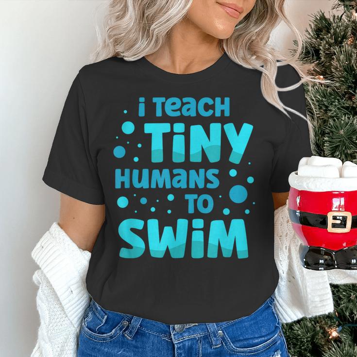 Swimming Teacher I Teach Tiny Humans To Swim Swim Instructor Women's T-Shirt, gift for family, gift for coworker Swimming Teacher I Teach Tiny Humans To Swim Swim Instructor Women's T-Shirt, gift for family, gift for coworker