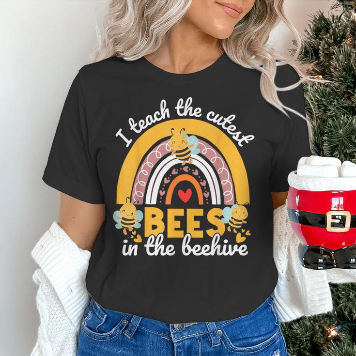 I Teach The Cutest Bees In The Beehive Teachers Day Women's T-Shirt, gift for family, gift for coworker I Teach The Cutest Bees In The Beehive Teachers Day Women's T-Shirt, gift for family, gift for coworker