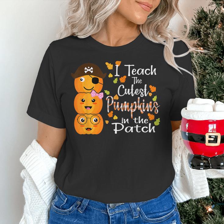 I Teach The Cutest Pumpkins Halloween Shirt For Teachers Women's T-Shirt, gift for family, gift for coworker I Teach The Cutest Pumpkins Halloween Shirt For Teachers Women's T-Shirt, gift for family, gift for coworker