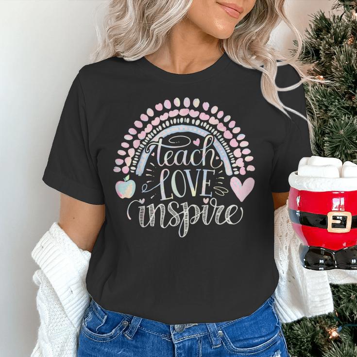 Teach Love Inspire Teacher Women's T-Shirt, gift for family, gift for coworker Teach Love Inspire Teacher Women's T-Shirt, gift for family, gift for coworker