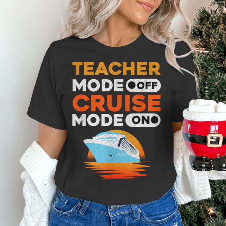 Teacher Cruise Shirt Cruise Mode Men Women Women's T-Shirt, gift for family, gift for coworker Teacher Cruise Shirt Cruise Mode Men Women Women's T-Shirt, gift for family, gift for coworker