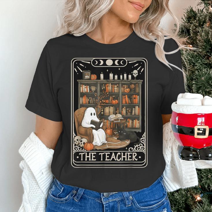 The Teacher Ghost Book Reading Books Lover Halloween Women's T-Shirt, gift for family, gift for coworker The Teacher Ghost Book Reading Books Lover Halloween Women's T-Shirt, gift for family, gift for coworker