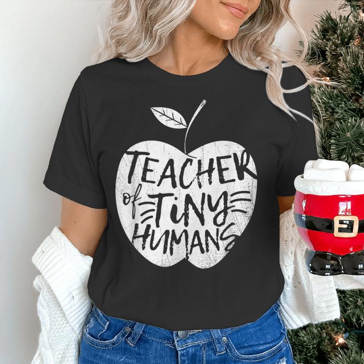 Teacher Of Tiny Humans Preschool Kindergarten Teacher Women's T-Shirt, gift for family, gift for coworker Teacher Of Tiny Humans Preschool Kindergarten Teacher Women's T-Shirt, gift for family, gift for coworker