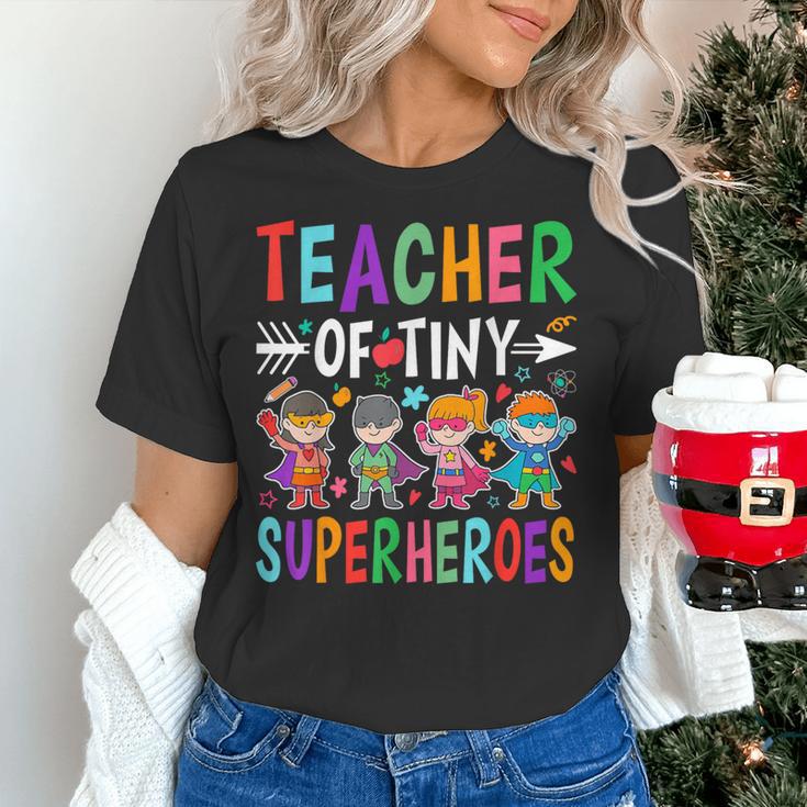 Teacher Of Tiny Superheroes Women's T-Shirt, gift for family, gift for coworker Teacher Of Tiny Superheroes Women's T-Shirt, gift for family, gift for coworker