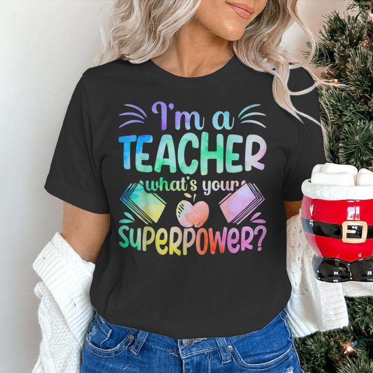 Im A Teacher Whats Your Superpower Teaching Professional Women's T-Shirt, gift for family, gift for coworker Im A Teacher Whats Your Superpower Teaching Professional Women's T-Shirt, gift for family, gift for coworker