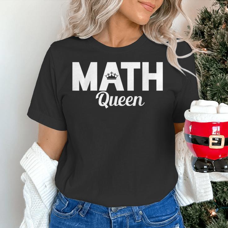 TeeArt Math Mathematics Queen Math Teacher Women's T-Shirt, gift for family, gift for coworker TeeArt Math Mathematics Queen Math Teacher Women's T-Shirt, gift for family, gift for coworker