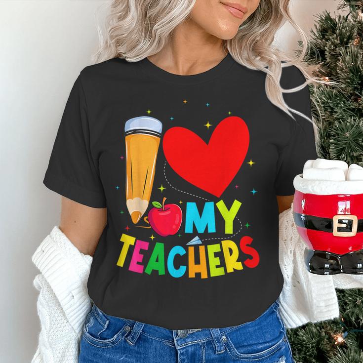 Teens Graduation I Heart My Teachers I Love My Teachers Women's T-Shirt, gift for family, gift for coworker Teens Graduation I Heart My Teachers I Love My Teachers Women's T-Shirt, gift for family, gift for coworker