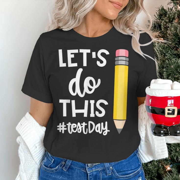 Lets Do This Test Day State Testing Teacher Motivational Women's T-Shirt, gift for family, gift for coworker Lets Do This Test Day State Testing Teacher Motivational Women's T-Shirt, gift for family, gift for coworker
