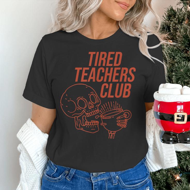 Tired Teachers Club Women's T-Shirt, gift for family, gift for coworker Tired Teachers Club Women's T-Shirt, gift for family, gift for coworker