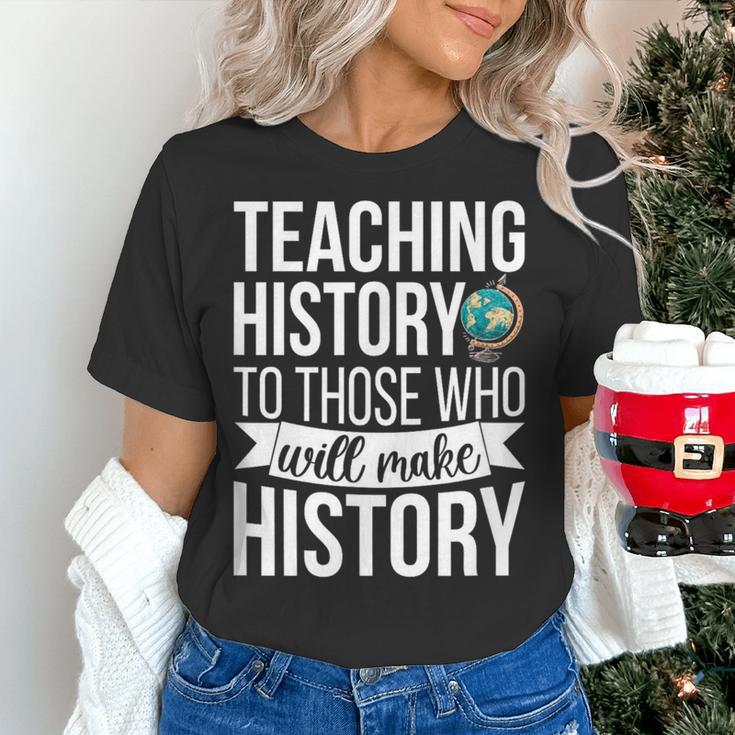 History Teacher Appreciation History Teaching Women's T-Shirt, History Teacher Shirts, gift for family, gift for coworker History Teacher Appreciation History Teaching Women's T-Shirt, History Teacher Shirts, gift for family, gift for coworker