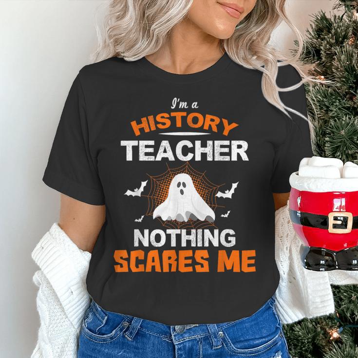 History Teacher School Shirt Halloween Educator Men Women Kids Women's T-Shirt, History Teacher Shirts, gift for family, gift for coworker