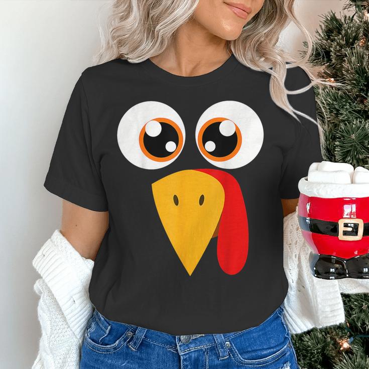 Turkey Face Halloween Costume Thanksgiving Teacher Nurse Women's T-Shirt, gift for family, gift for coworker Turkey Face Halloween Costume Thanksgiving Teacher Nurse Women's T-Shirt, gift for family, gift for coworker