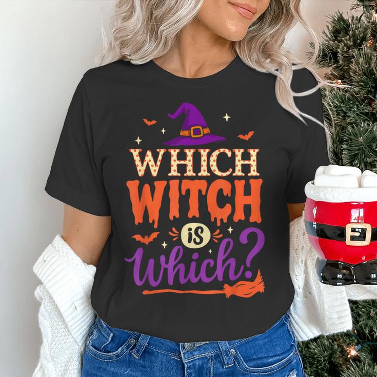 Which Witch Is Which Halloween For Women Men English Teacher Women's T-Shirt, English Teacher Shirts, gift for family, gift for coworker Which Witch Is Which Halloween For Women Men English Teacher Women's T-Shirt, English Teacher Shirts, gift for family, gift for coworker