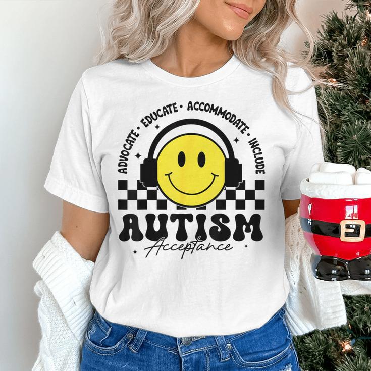 Autism Awareness Acceptance Special Education Teacher Kids Women's T-Shirt, gift for family, gift for coworker