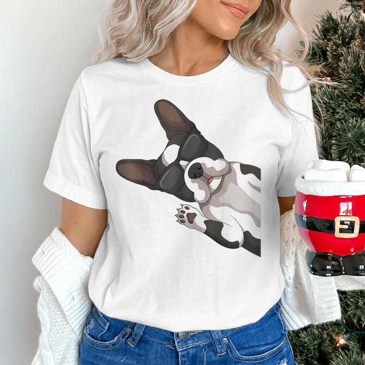Boston Terrier Bostie Dog Kids Men Women's T-Shirt, gift for family, gift for coworker