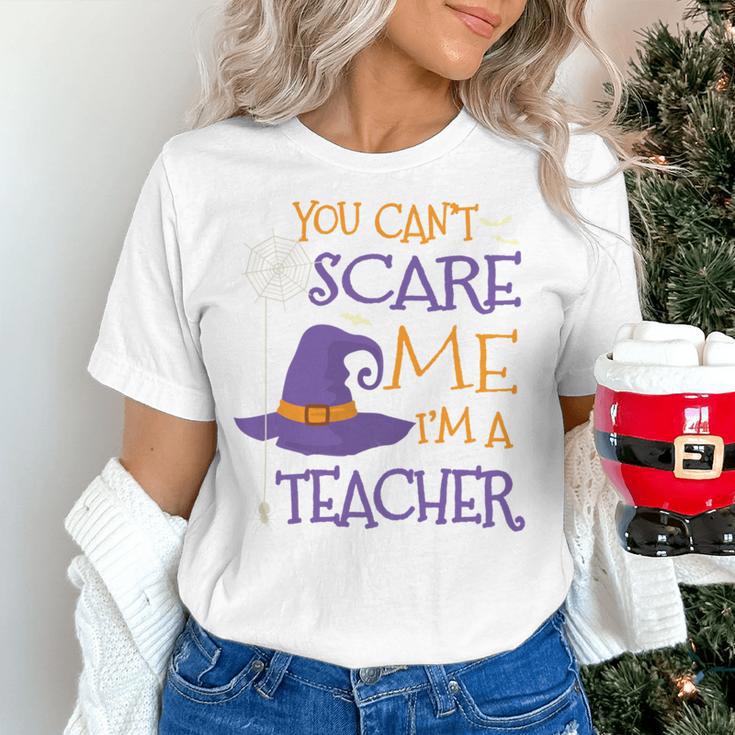 You Can't Scare Me I'm A Teacher Women's T-Shirt, gift for family, gift for coworker You Can't Scare Me I'm A Teacher Women's T-Shirt, gift for family, gift for coworker