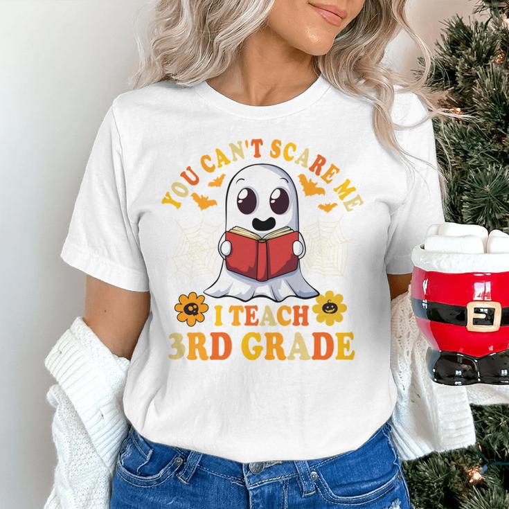 You Cant Scare Me I Teach 3rd Grade Teacher Halloween Women's T-Shirt, gift for family, gift for coworker You Cant Scare Me I Teach 3rd Grade Teacher Halloween Women's T-Shirt, gift for family, gift for coworker