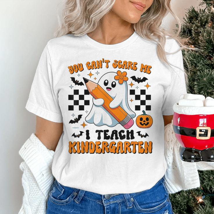 You Can't Scare Me I Teach Kindergarten Teacher Halloween Women's T-Shirt, gift for family, gift for coworker You Can't Scare Me I Teach Kindergarten Teacher Halloween Women's T-Shirt, gift for family, gift for coworker
