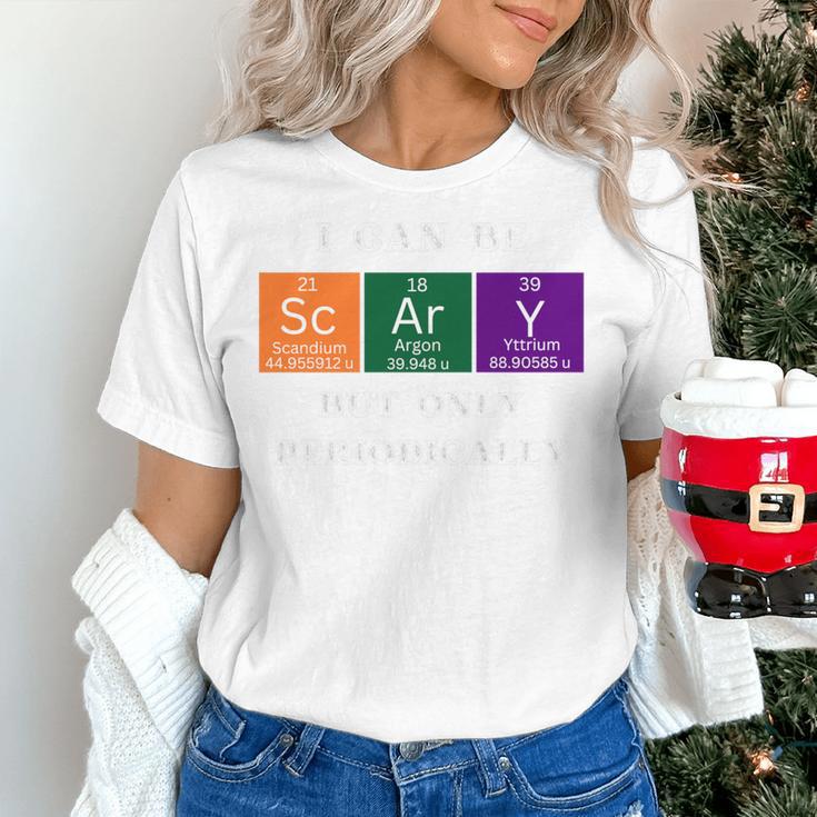 Chemisty Science Teacher Periodic Table Halloween Women's T-Shirt, Science Teacher Shirts, gift for family, gift for coworker