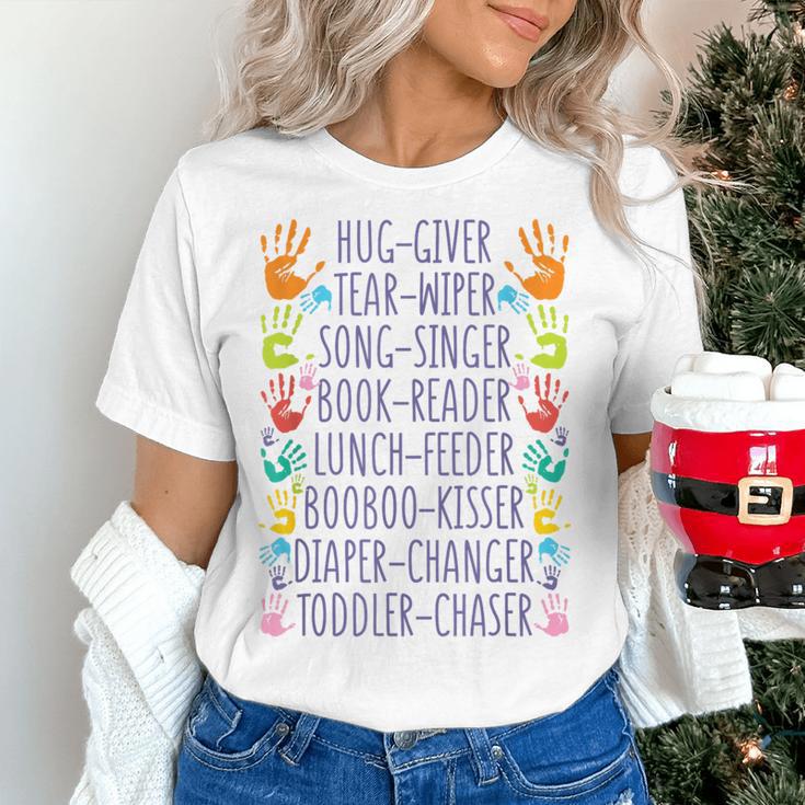 Daycare Provider Daycare Teacher Childcare Provider Women's T-Shirt, gift for family, gift for coworker