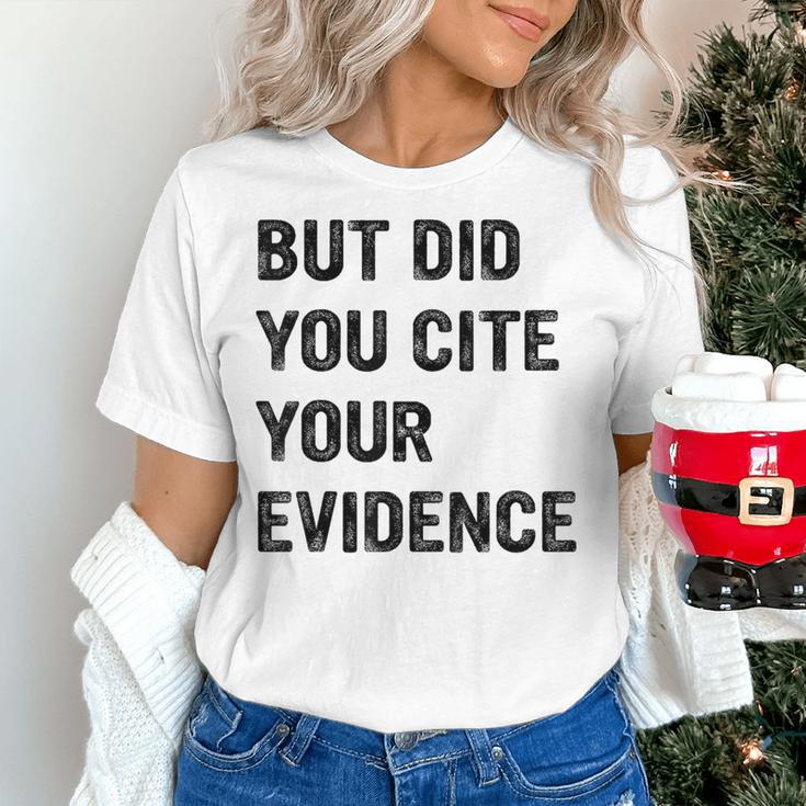 English Teacher But Did You Cite Your Evidence Women's T-Shirt, English Teacher Shirts, gift for family, gift for coworker English Teacher But Did You Cite Your Evidence Women's T-Shirt, English Teacher Shirts, gift for family, gift for coworker