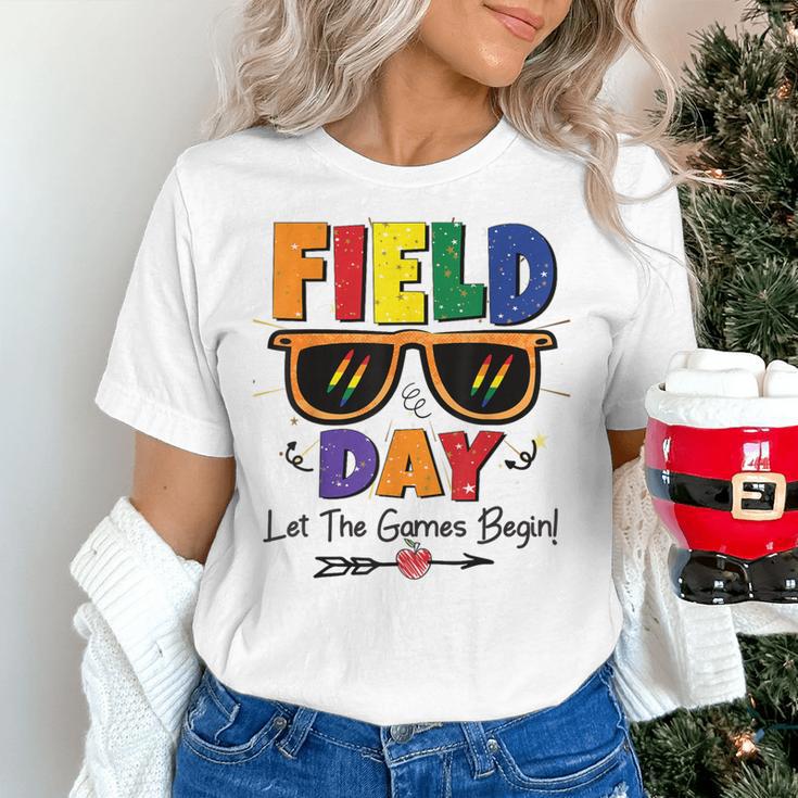 Field Day 2025 Let The Games Begin Kids Boys Girls Teachers Women's T-Shirt, gift for family, gift for coworker Field Day 2025 Let The Games Begin Kids Boys Girls Teachers Women's T-Shirt, gift for family, gift for coworker