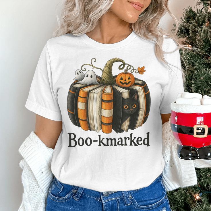 Fun Fall Book Lover Cute Teacher Student Halloween Women's T-Shirt, gift for family, gift for coworker Fun Fall Book Lover Cute Teacher Student Halloween Women's T-Shirt, gift for family, gift for coworker
