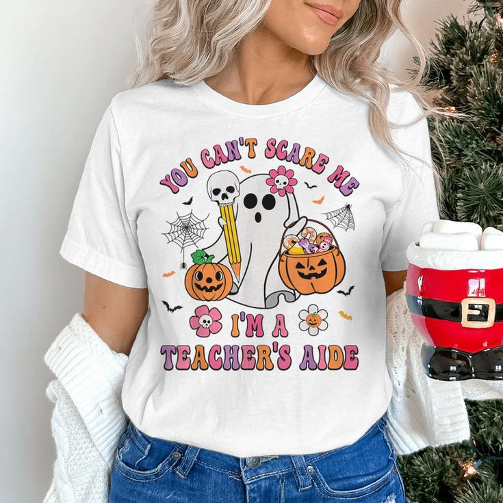 Halloween You Can't Scare Me I'm A School Teacher's Aide Women's T-Shirt, gift for family, gift for coworker Halloween You Can't Scare Me I'm A School Teacher's Aide Women's T-Shirt, gift for family, gift for coworker