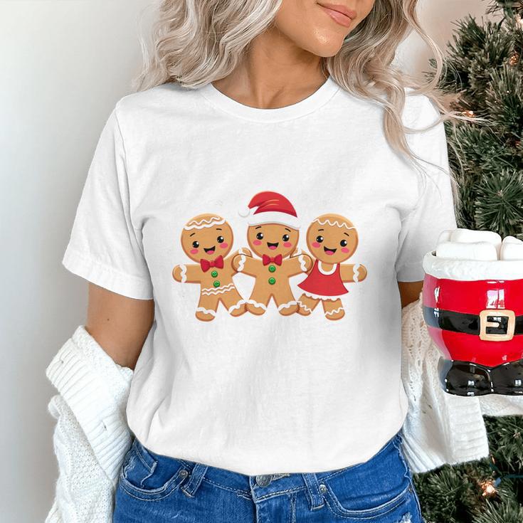 Hanging With My Cookies Gingerbread Christmas Teacher Xmas Women's T-Shirt, gift for family, gift for coworker