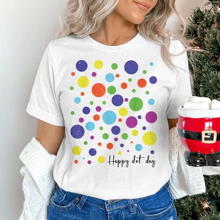 Happy Dot Day 2025 Polka Dot Boys Girls Kids Teacher Dot Day Women's T-Shirt, gift for family, gift for coworker Happy Dot Day 2025 Polka Dot Boys Girls Kids Teacher Dot Day Women's T-Shirt, gift for family, gift for coworker
