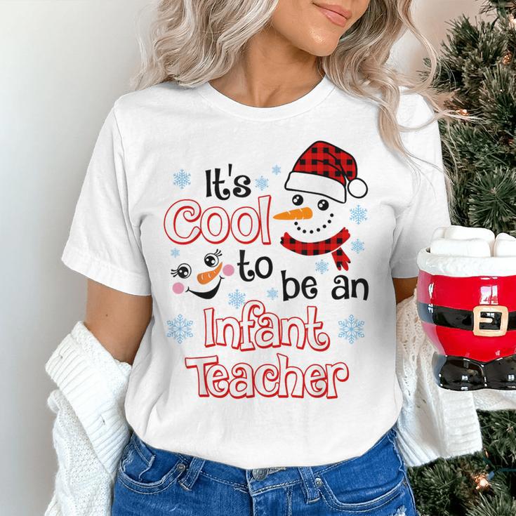It's Cool To Be a Infant Teacher Snowman Winter Christmas Women's T-Shirt, gift for family, gift for coworker It's Cool To Be a Infant Teacher Snowman Winter Christmas Women's T-Shirt, gift for family, gift for coworker