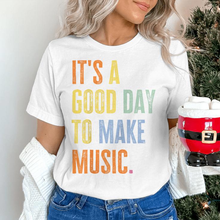 It's A Good Day To Make Music Music Lover Teacher Women's T-Shirt, gift for family, gift for coworker It's A Good Day To Make Music Music Lover Teacher Women's T-Shirt, gift for family, gift for coworker