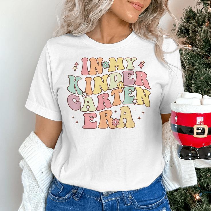 In My Kindergarten Era Retro Back To School Teacher Student Women's T-Shirt, gift for family, gift for coworker