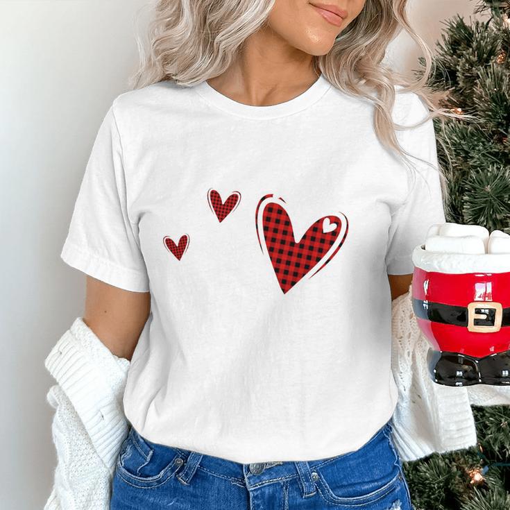 Kindergarten Has My Heart Buffalo Print Teacher Valentine Women's T-Shirt, gift for family, gift for coworker Kindergarten Has My Heart Buffalo Print Teacher Valentine Women's T-Shirt, gift for family, gift for coworker