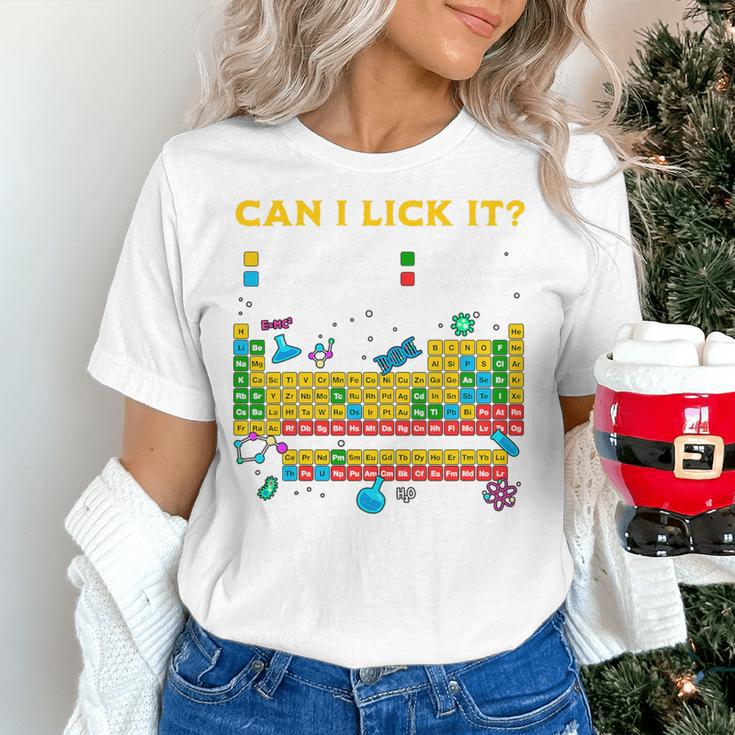 Can I Lick It Periodic Table Science Teacher Student Premium Tri-Blend Women's T-Shirt, Science Teacher Shirts, gift for family, gift for coworker Can I Lick It Periodic Table Science Teacher Student Premium Tri-Blend Women's T-Shirt, Science Teacher Shirts, gift for family, gift for coworker