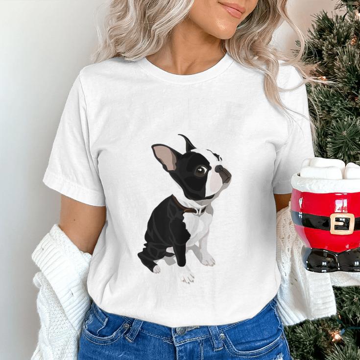 Love NOPE Boston Terrier Dog Lover Women's T-Shirt, gift for family, gift for coworker