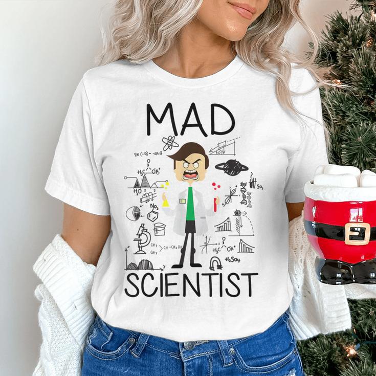 Mad Scientist Shirt Kids Boys Youth Science Teacher Women's T-Shirt, Science Teacher Shirts, gift for family, gift for coworker