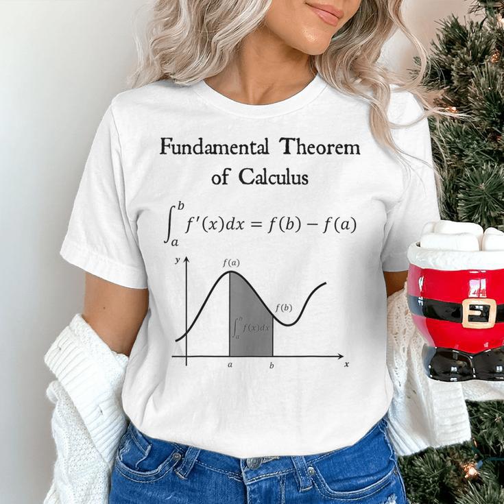 Nerdy Fundamental Theorem Of Calculus Math Teacher Geek Women's T-Shirt, gift for family, gift for coworker