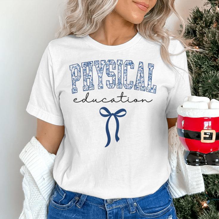 Physical Education PE Teacher PHYS Ed Student Graduation Women's T-Shirt, Pe Teacher Shirts, gift for family, gift for coworker Physical Education PE Teacher PHYS Ed Student Graduation Women's T-Shirt, Pe Teacher Shirts, gift for family, gift for coworker