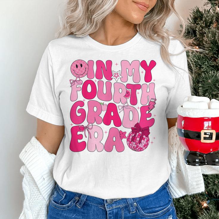 Pink Fourth Grade Era 4th Back To School Grade Teacher Women's T-Shirt, 4th Grade Teacher Shirts, gift for family, gift for coworker