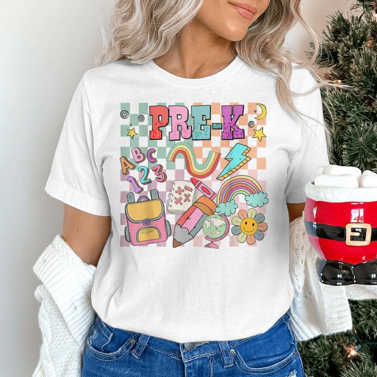 Pre K Back To School Teacher Student Men Women Kids Women's T-Shirt, gift for family, gift for coworker Pre K Back To School Teacher Student Men Women Kids Women's T-Shirt, gift for family, gift for coworker