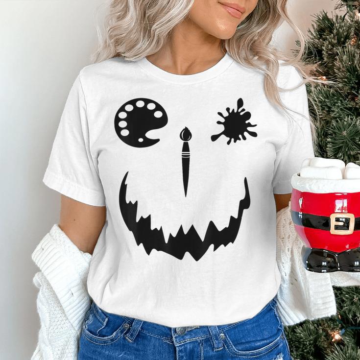 Pumpkin Artist Halloween Art Teacher Women's T-Shirt, gift for family, gift for coworker Pumpkin Artist Halloween Art Teacher Women's T-Shirt, gift for family, gift for coworker