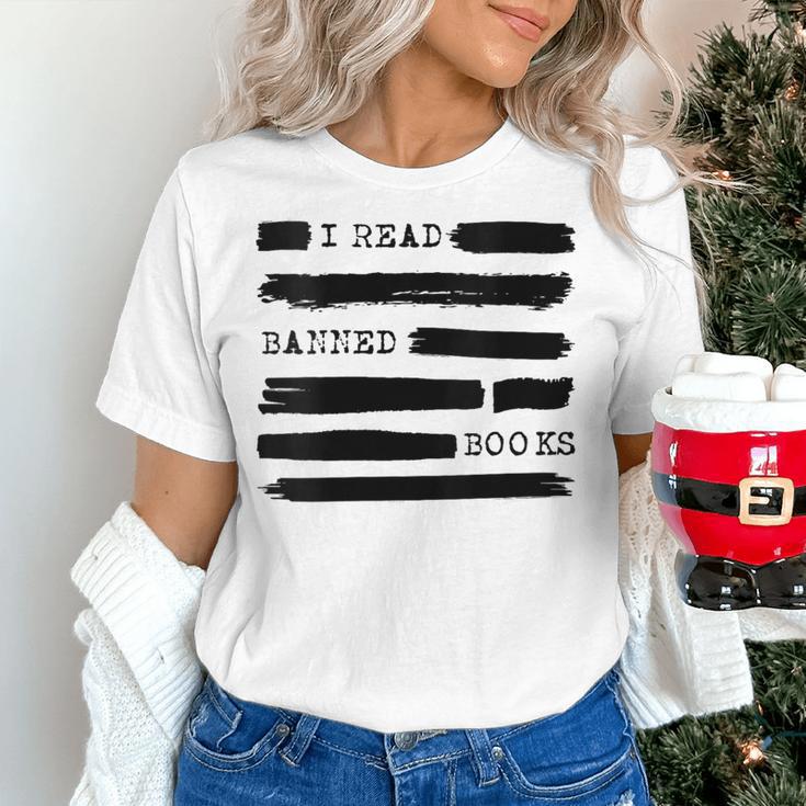 I Read Banned Books Banned Books Week Librarian Teacher Women's T-Shirt, gift for family, gift for coworker I Read Banned Books Banned Books Week Librarian Teacher Women's T-Shirt, gift for family, gift for coworker